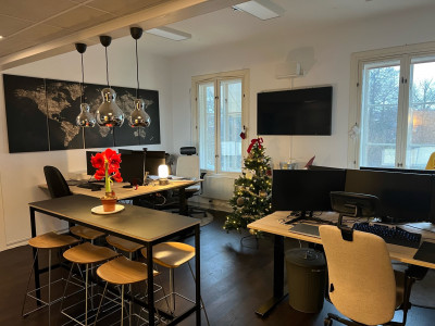 Det stora kontorsrummet Folke Bernadottes Väg 445