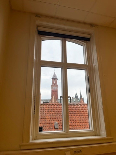 Utsikt mot rådhuset Kullagatan 6