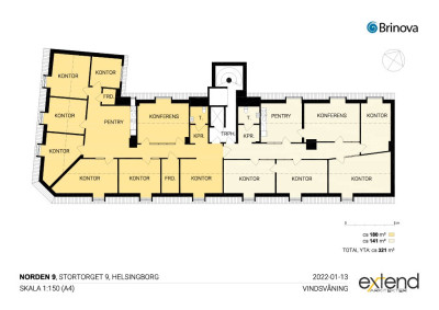 Planlösning Stortorget 9