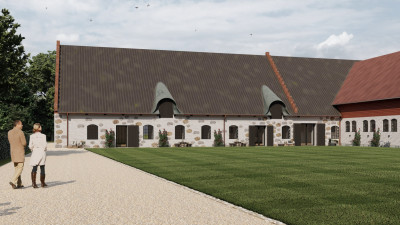 Stenstallet rendering Rosendalsvägen 107