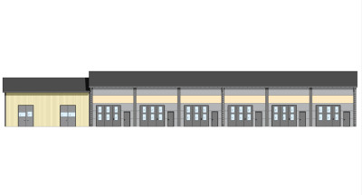 Fasad Terminalvägen 7 Terminalvägen 7
