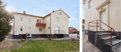 Från baksidan Storgatan 42A