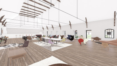 Stenstallet rendering Rosendalsvägen 107