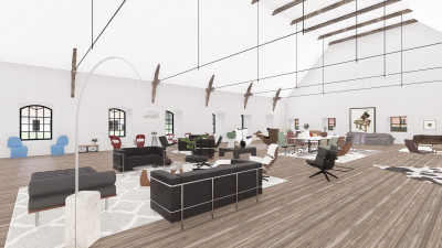 Stenstallet rendering Rosendalsvägen 107