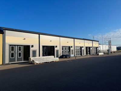 Fasad mot gård Terminalvägen 7