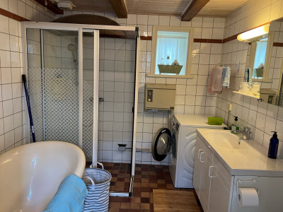 Badrum bottenplan Stejlevägen 8