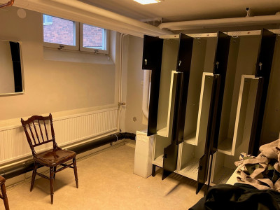 Omkädning källare Vapnögatan 2