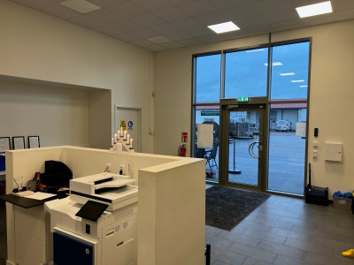 Entré kontorslandskap Fabriksvägen 6