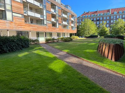 Gård baksida Kajpromenaden 8A