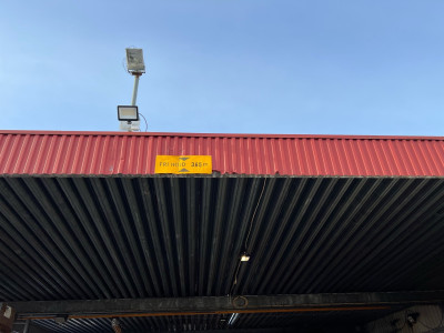 Höjd tak gård Pistolgatan 7