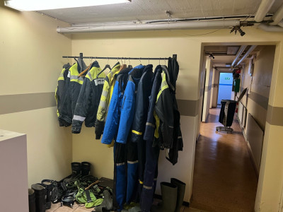 Omklädning källare Pistolgatan 7