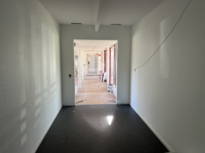 Möjlig ingång från Friskvårdshuset Sporthallsvägen 2B